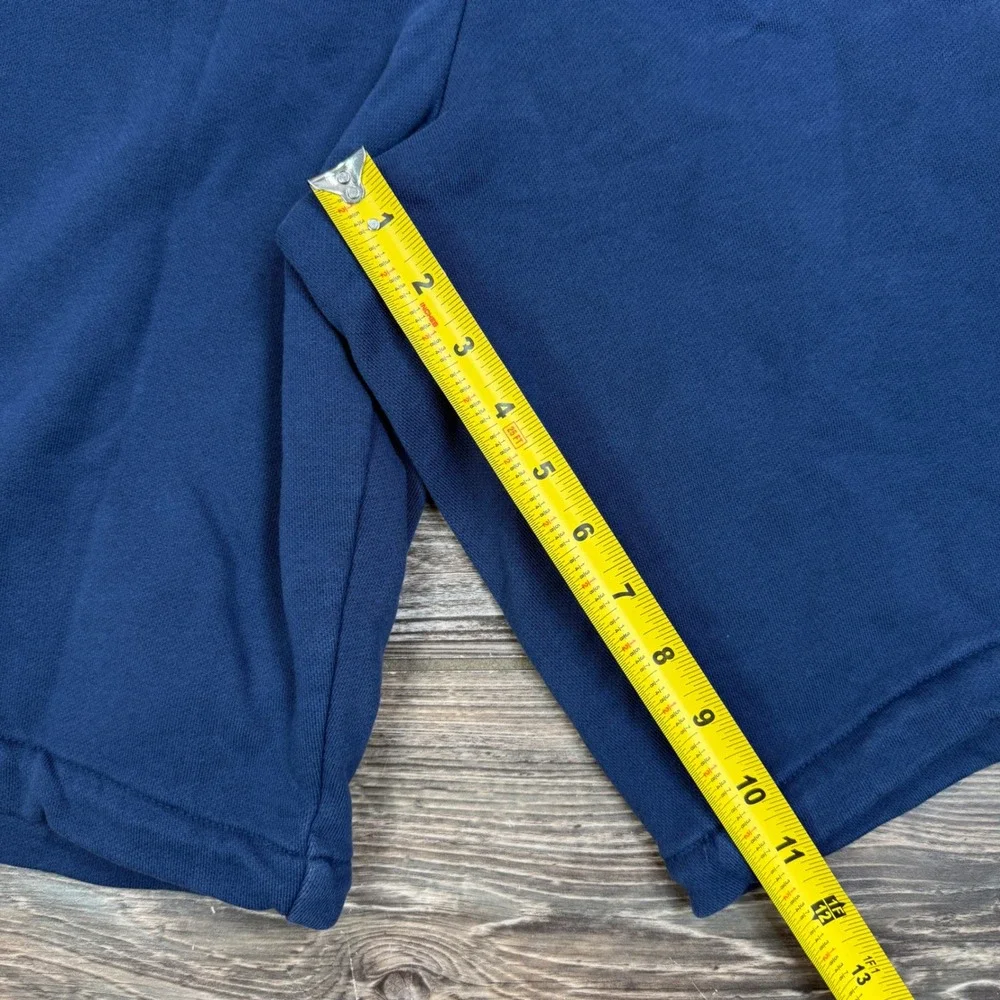 Polo Ralph Lauren Mens Size 4XLT Sweat Shorts Navy Blue Big & Tall Pony Logo